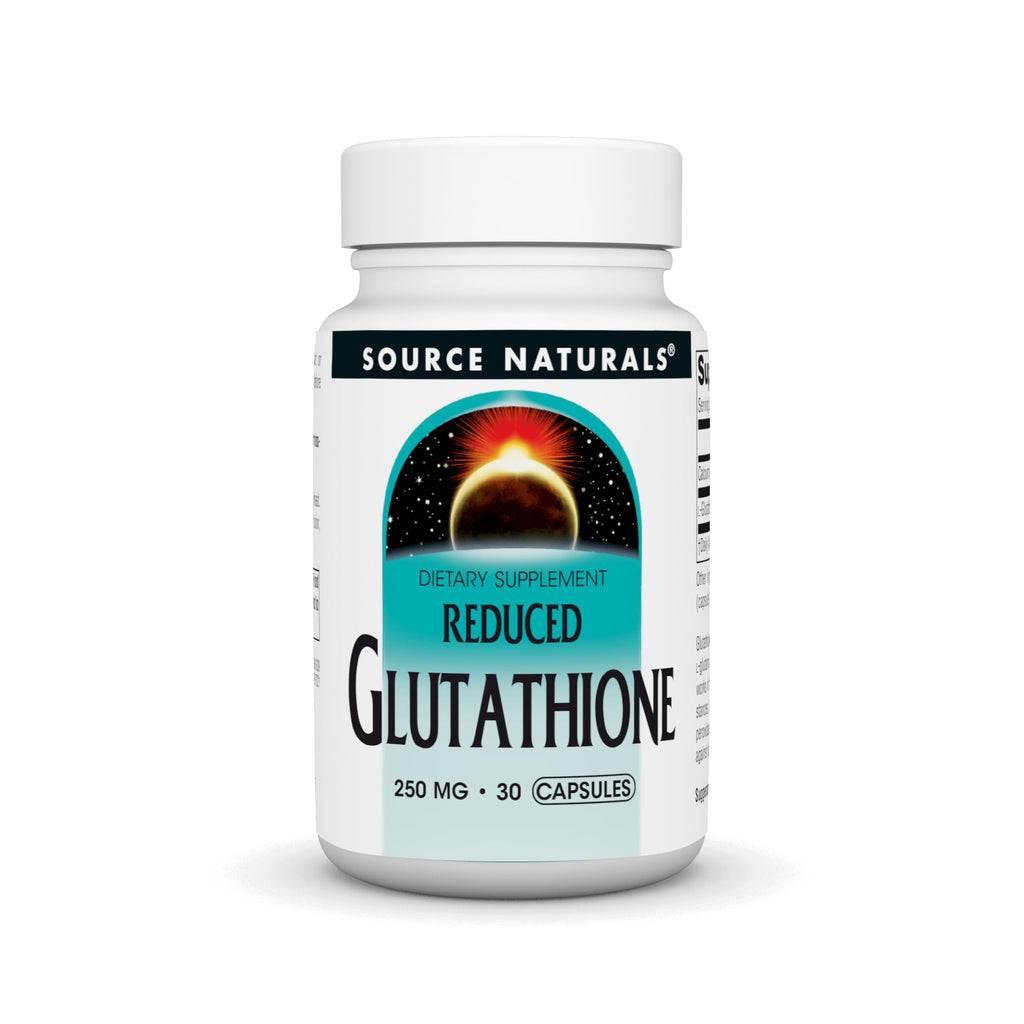 Source Naturals Glutathione - 250mg Liver Support - 30 Capsules