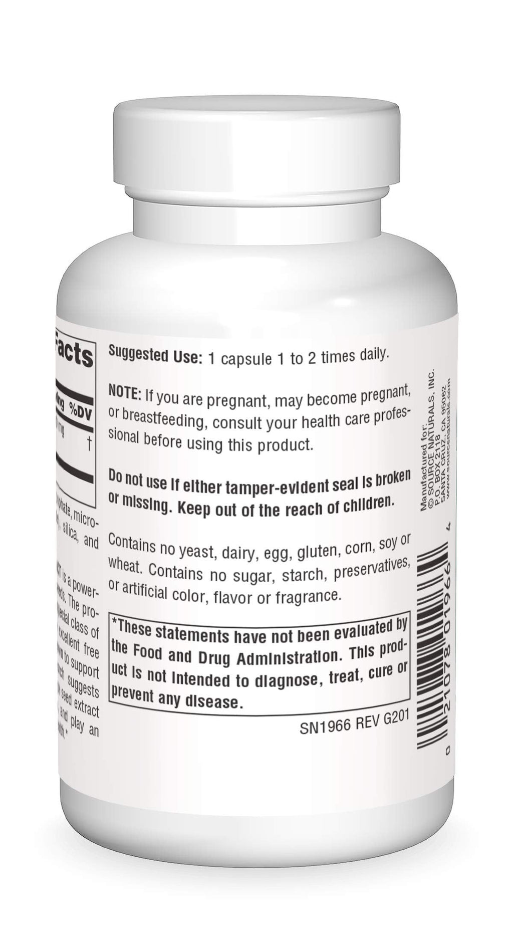 Source Naturals Grape Seed Extract Proanthodyn 100 mg - 120 Capsules