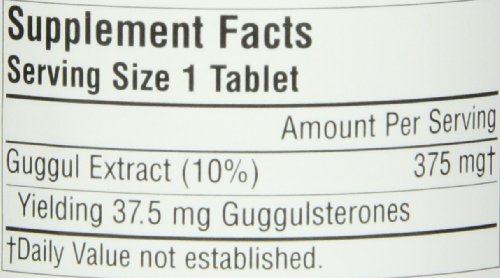 Source Naturals Guggulsterones 37.5 mg – 120 Tablets | Heart & Artery Support