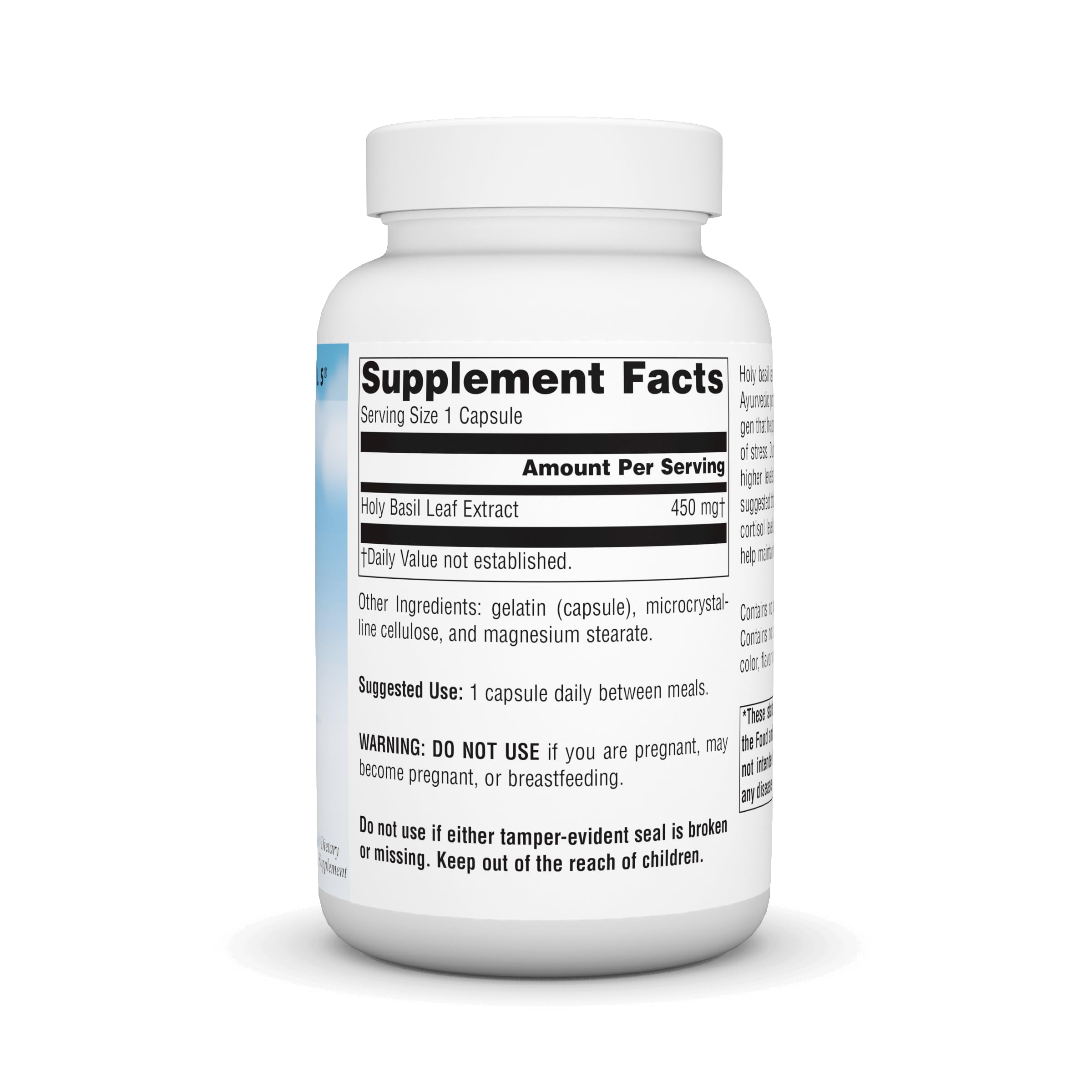 Source Naturals Holy Basil Extract Adrenal Support* 450mg - 120 Capsules