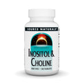 Source Naturals Inositol & Choline 800 mg - Supports Healthy Nerve Function - 50 Tablets