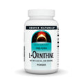Source Naturals L-Ornithine Free-Form Amino Acid Powder for Muscle Support - 100 Grams