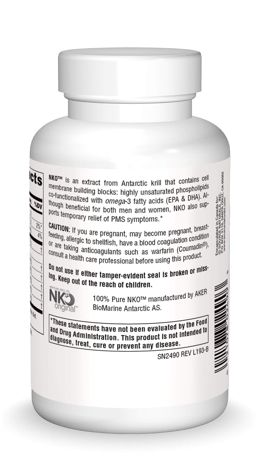 Source Naturals NKO Neptune Krill Oil 1000 mg – Heart Health, 90 Softgels