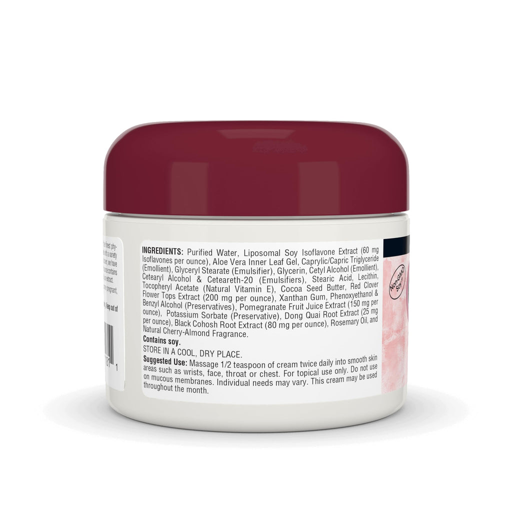 Source Naturals Phyto-Estrogen Cream - Paraben-Free, Non-GMO Soy, 2 oz