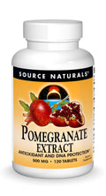 Source Naturals Pomegranate Extract 500mg – Whole Fruit Ellagic Acid, 120 Tablets