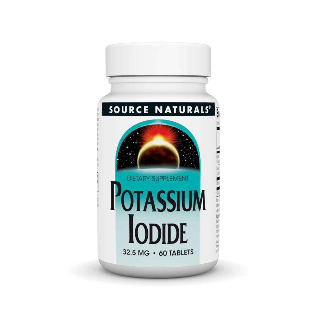 Source Naturals Potassium Iodide 32.5 mg - 60 Tablets