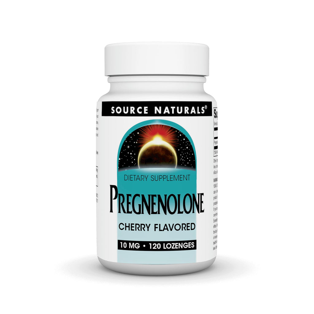Source Naturals Pregnenolone 10 mg – 120 Cherry Lozenges