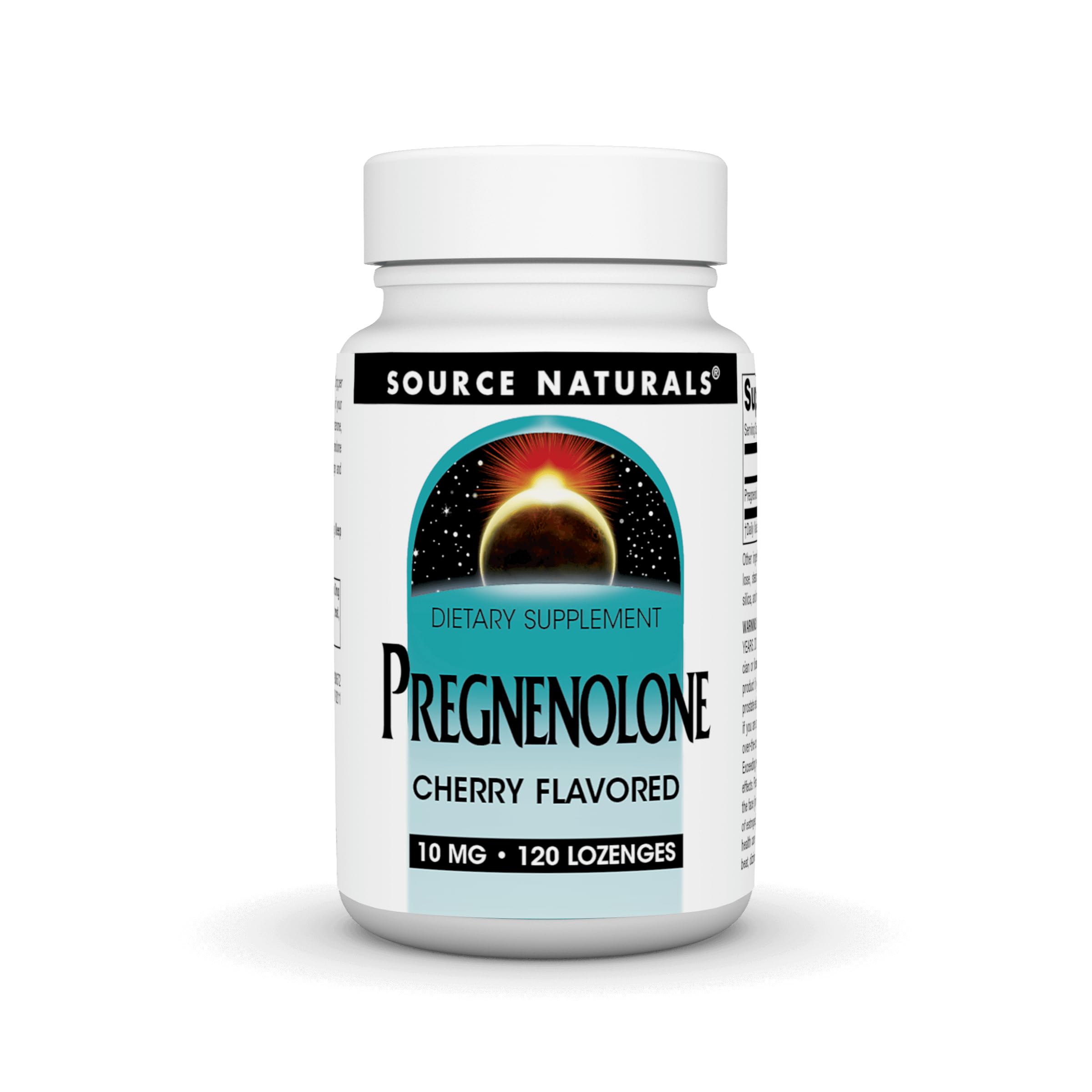 Source Naturals Pregnenolone 10 mg – 120 Cherry Lozenges