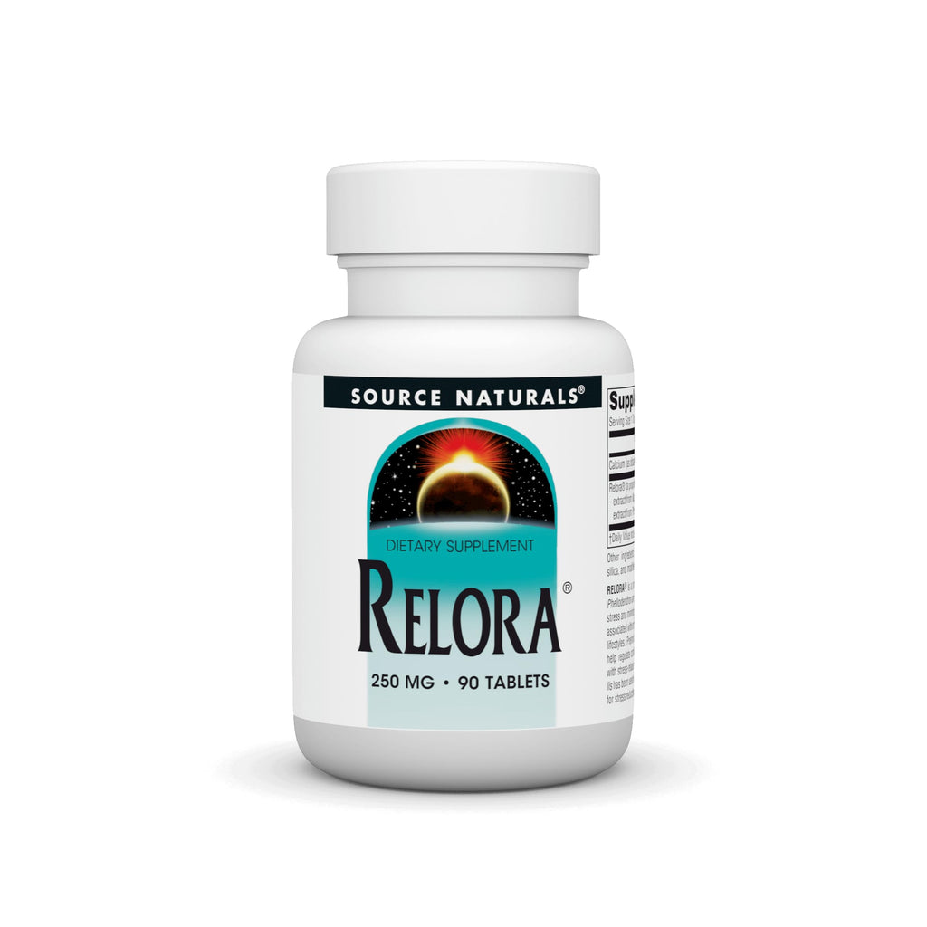 Source Naturals Relora 250 mg - 90 Tablets | Stress & Appetite Support
