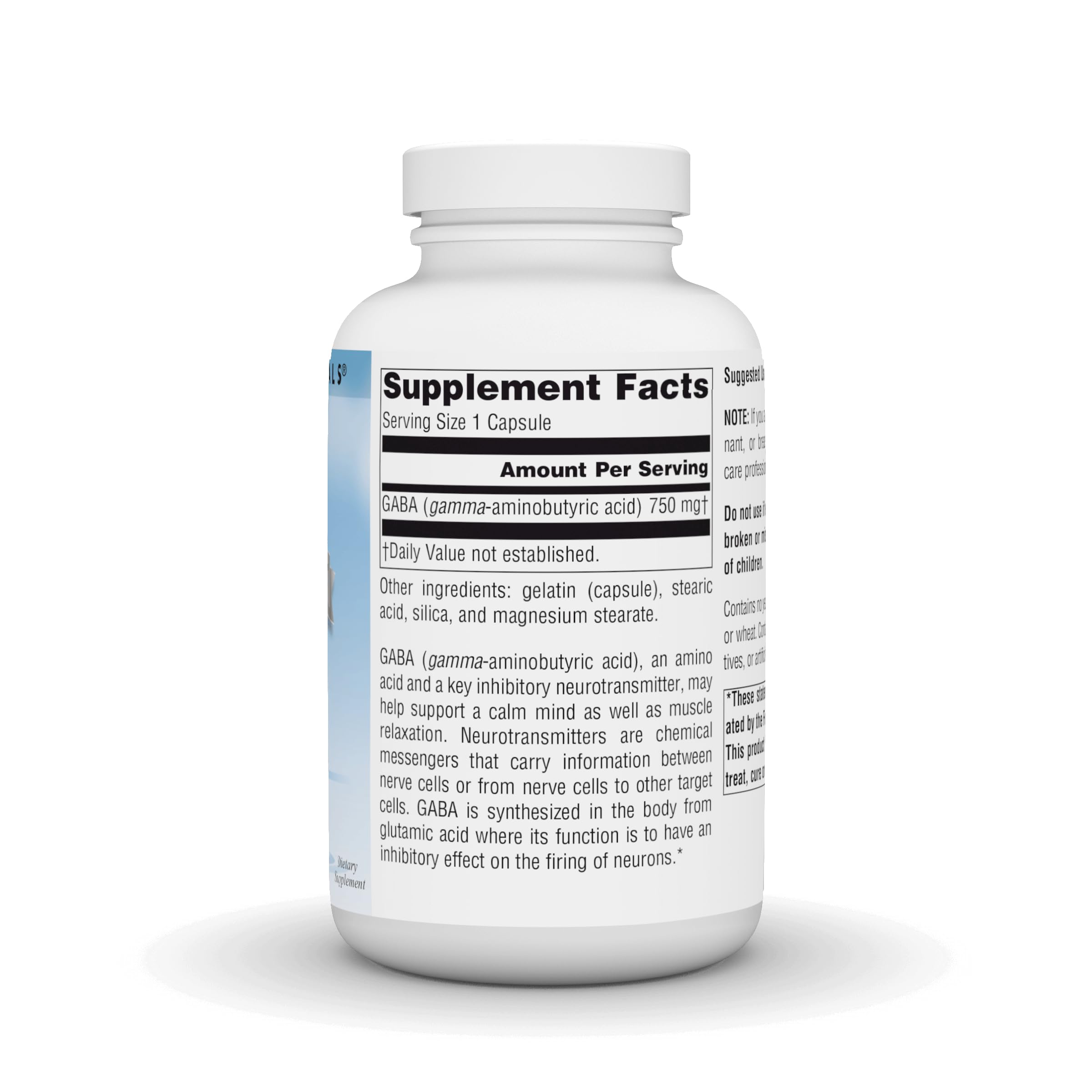 Source Naturals Serene Science GABA 750mg - 180 Capsules