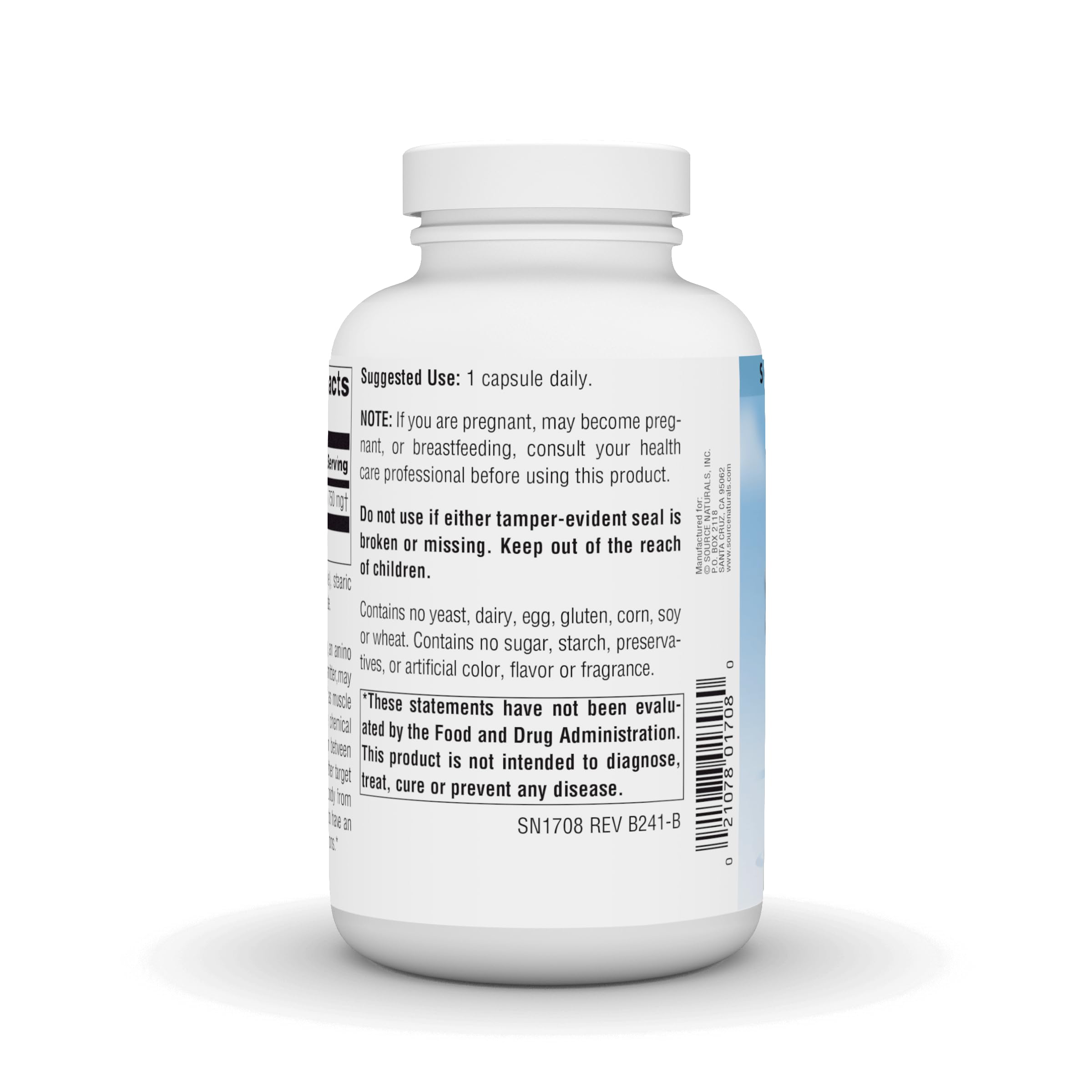 Source Naturals Serene Science GABA 750mg - 180 Capsules
