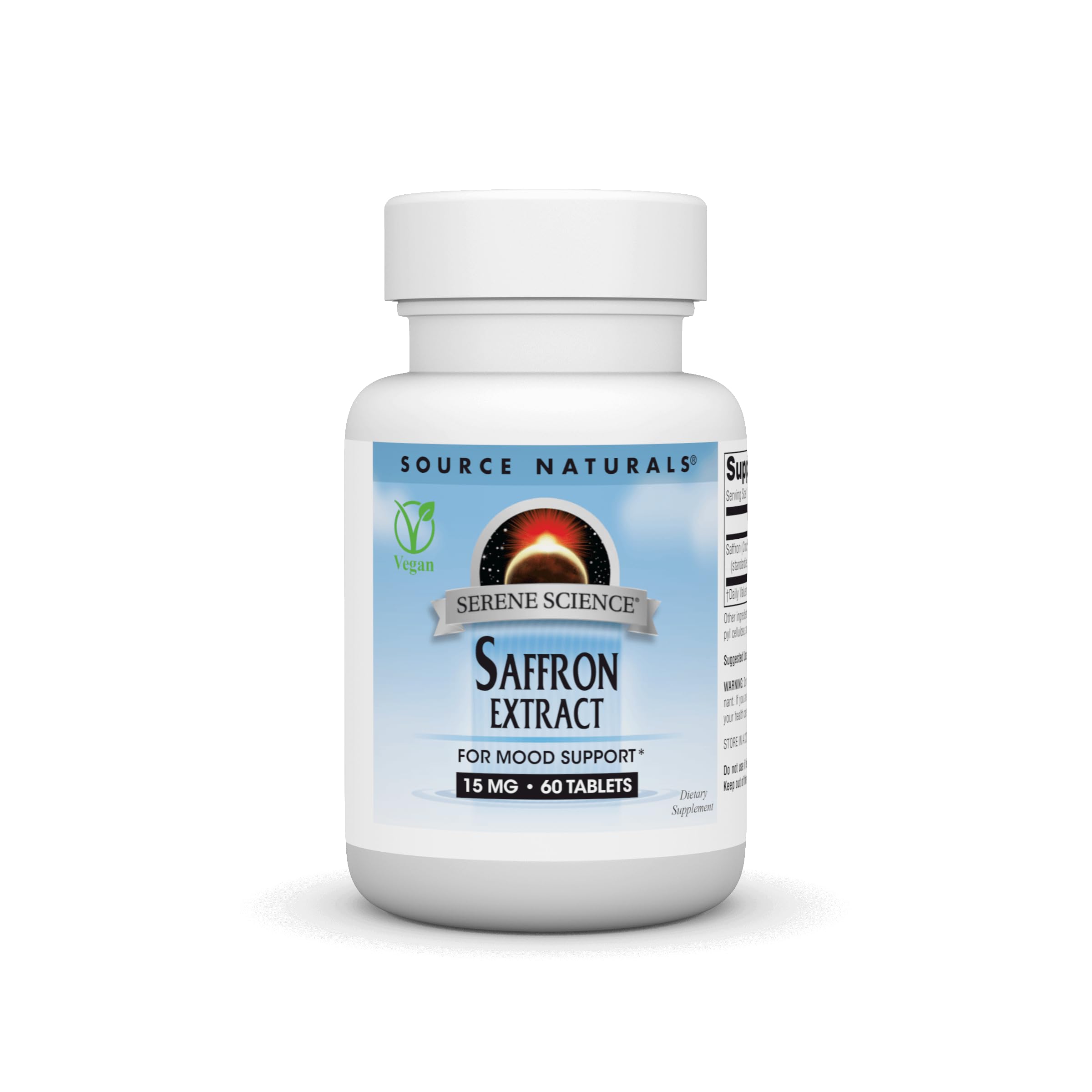 Source Naturals Serene Science Saffron Extract for Mood Support - 60 Tablets