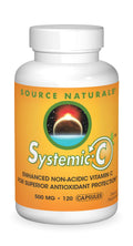 Source Naturals Systemic C 500mg - 120 Capsules | Immune Support & Antioxidant Vitamin C