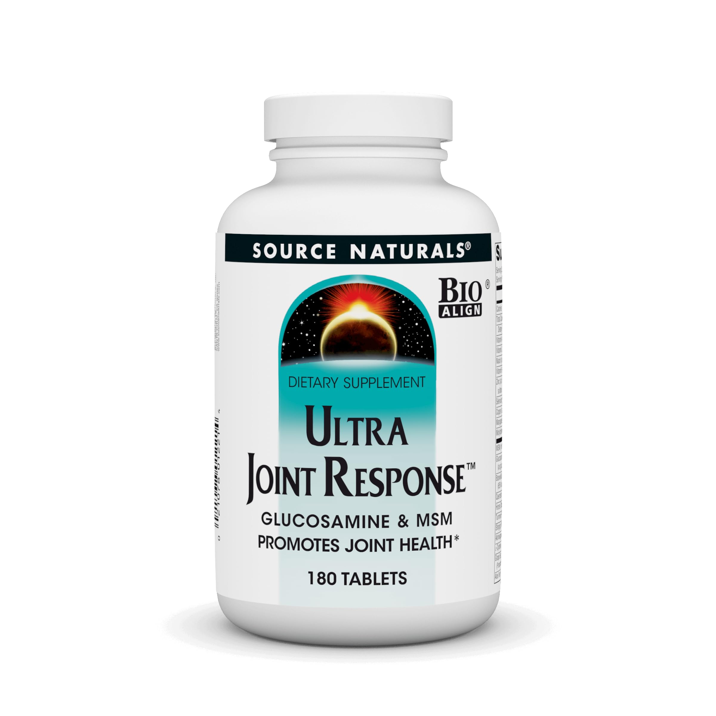 Source Naturals Ultra Joint Response - Glucosamine & MSM - 180 Tablets