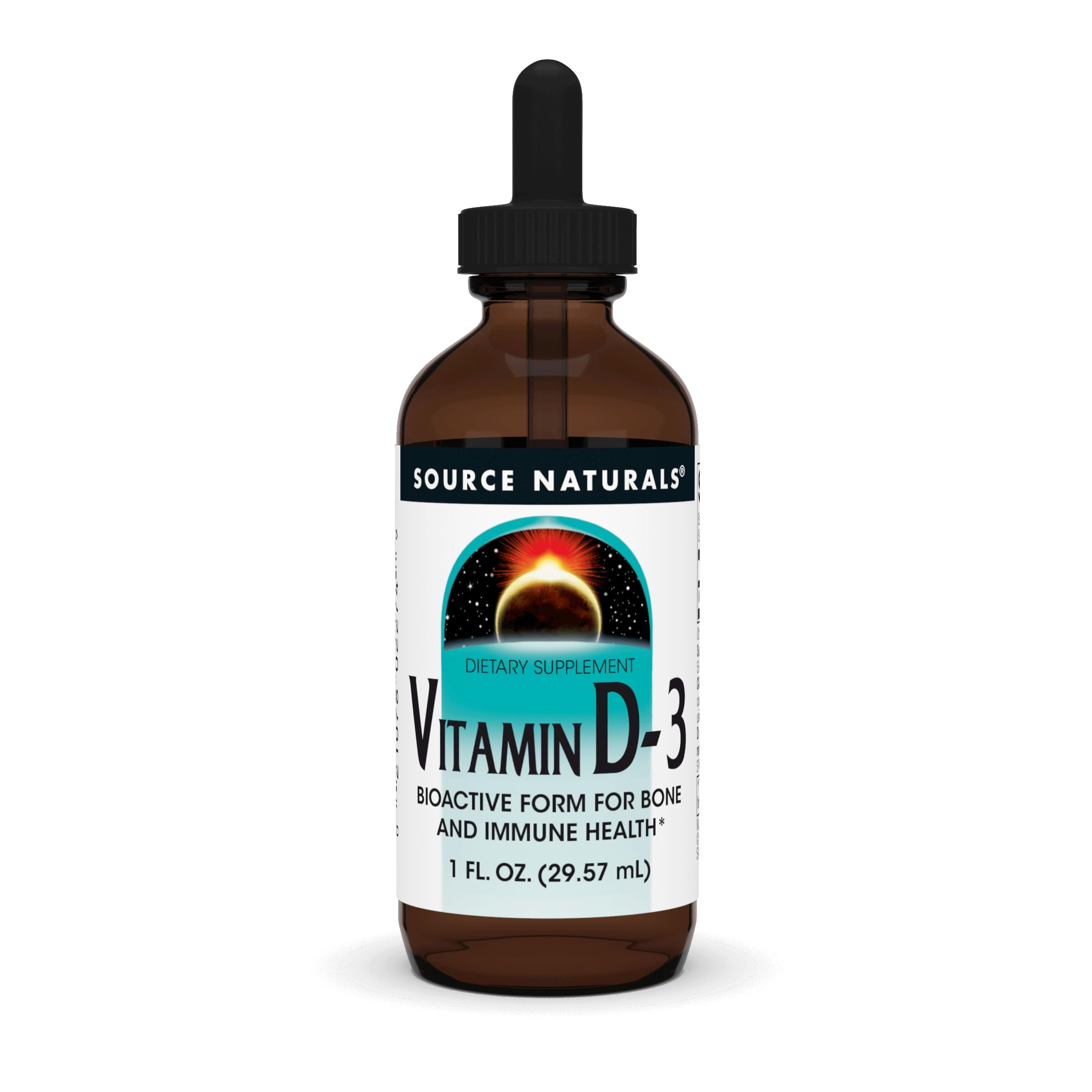 Source Naturals Vitamin D-3 Liquid Drops 2000 IU - 1 Fl Oz