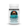 Source Naturals Vitamin D-3 400 IU | 200 Tablets - Bone & Immune Support