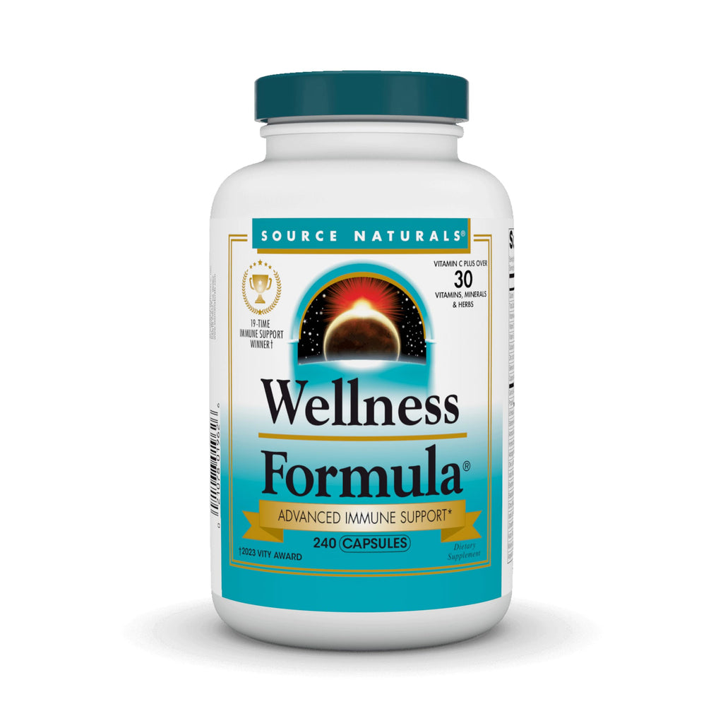 Source Naturals Wellness Formula 240 Capsules – Immune Support