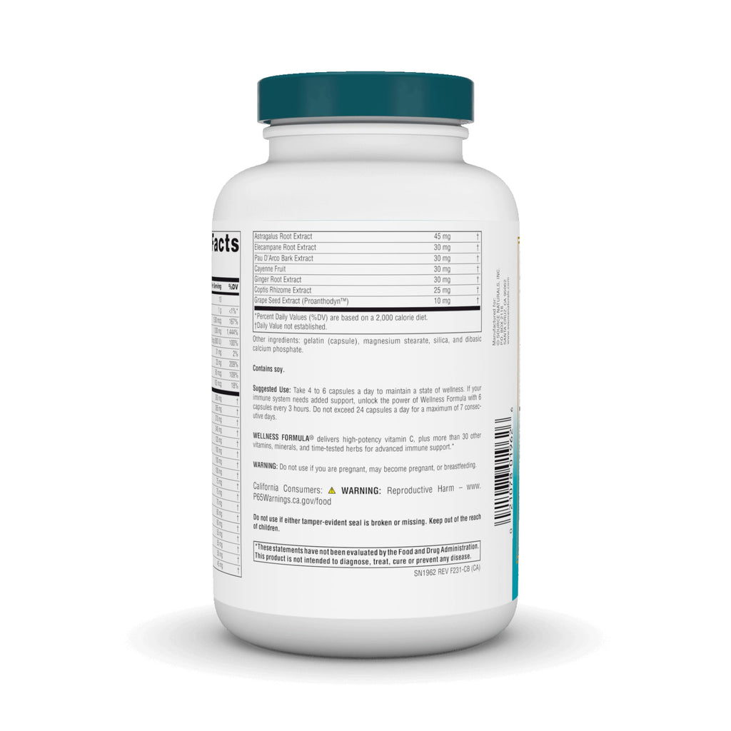 Source Naturals Wellness Formula 240 Capsules – Immune Support