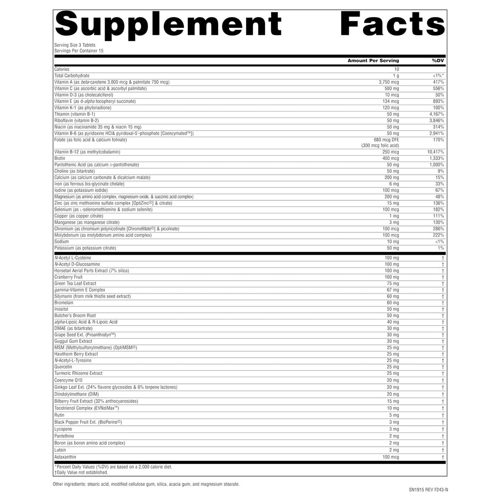 Source Naturals Womens Life Force Multivitamin & Immune Health - 45 Tablets