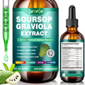 Soursop Bitters Liquid 10-in-1 with Ashwagandha, Turmeric & Black Seed Oil — Immune & Gut Health