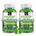 (2 Pack) Soursop Graviola Gummies - 2200mg Leaf Extract, Vitamin C, Sea Moss & Zinc