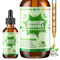 Soursop Graviola Liquid Drops 1800mg – Immune Support, Sleep & Liver (2 fl oz)