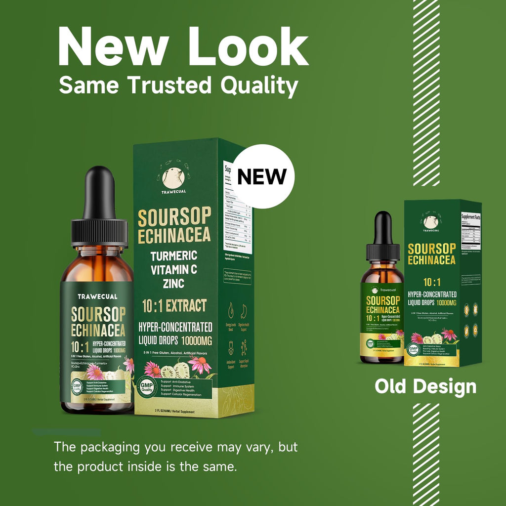 Soursop Graviola Liquid Drops 10:1 – Immune Support & Antioxidants