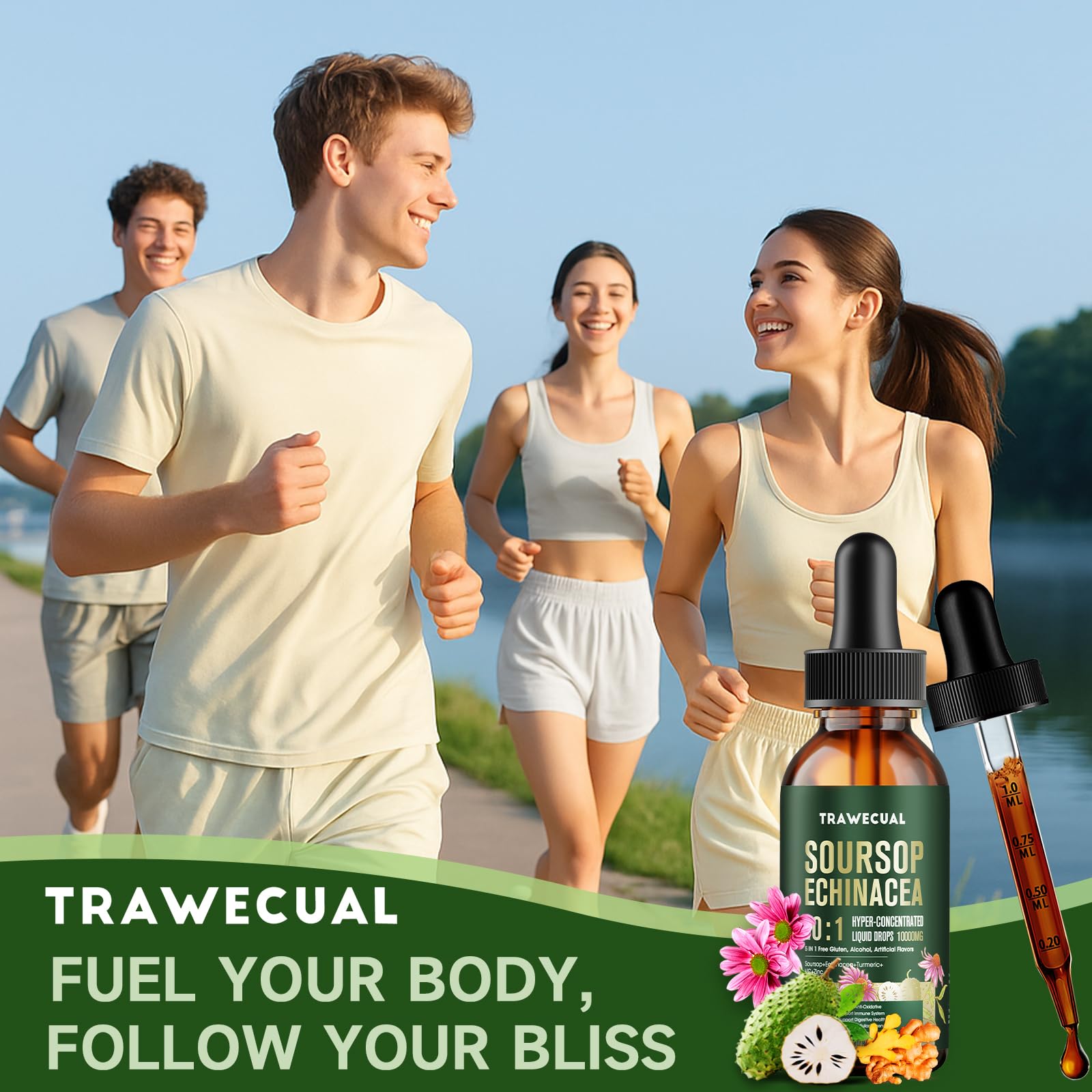 Soursop Graviola Liquid Drops 10:1 – Immune Support & Antioxidants