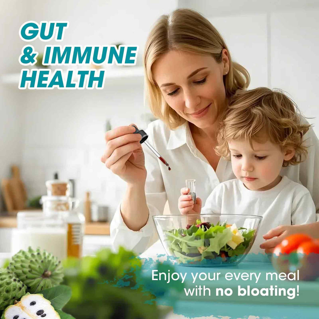 Soursop Graviola Liquid with Elderberry & Lion's Mane – Immune Support