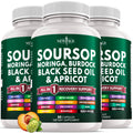 Soursop Supplement 180 Capsules – All-In-One Immune Support Blend