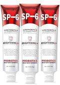SP-6 Probiotics Whitening Toothpaste | Sp6 Brightening Tooth Paste with 6 Probiotics