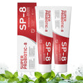 SP8 Probiotics Whitening Toothpaste - Fluoride-Free, Probiotic-Infused Formula, Ultra Fresh Mint 4.23oz 2-Pack