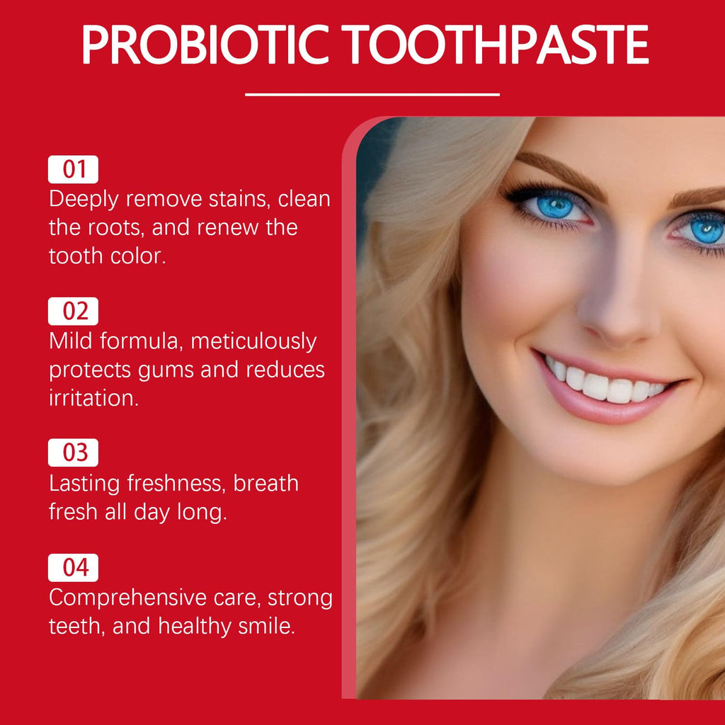SP8 Toothpaste (2Pcs) SP-8 Probiotic Whitening – Ultra Whitening & Gum Protection
