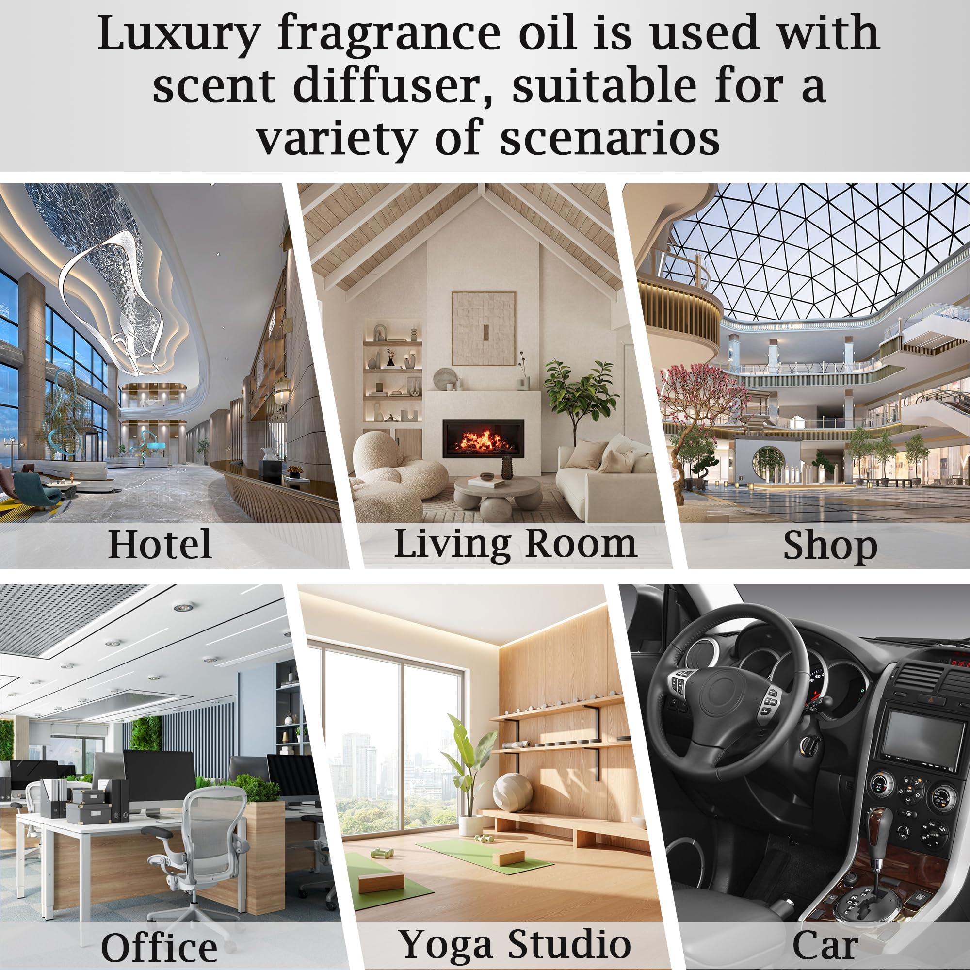 Luxury Hotel Scent Prage Oil Diffuser Refill Kit – 20ml Nano Formula