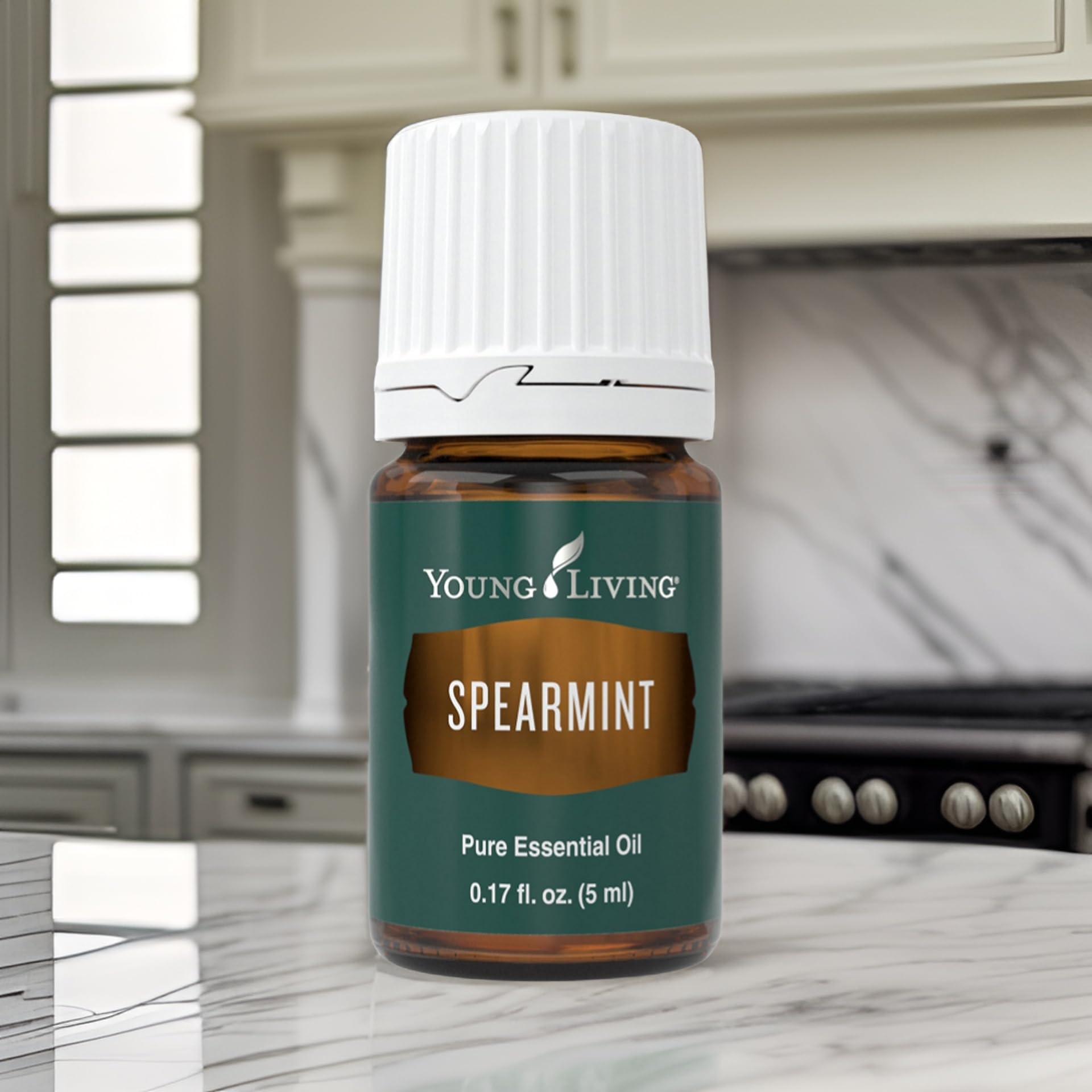 Spearmint Essential Oil 5ml by Young Living | Aromatic Comfort, Digestive and Wellness Support