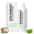 Spearmint Oil Pulling Rinse | Cold-Pressed Coconut Oil for Teeth & Fresh Breath