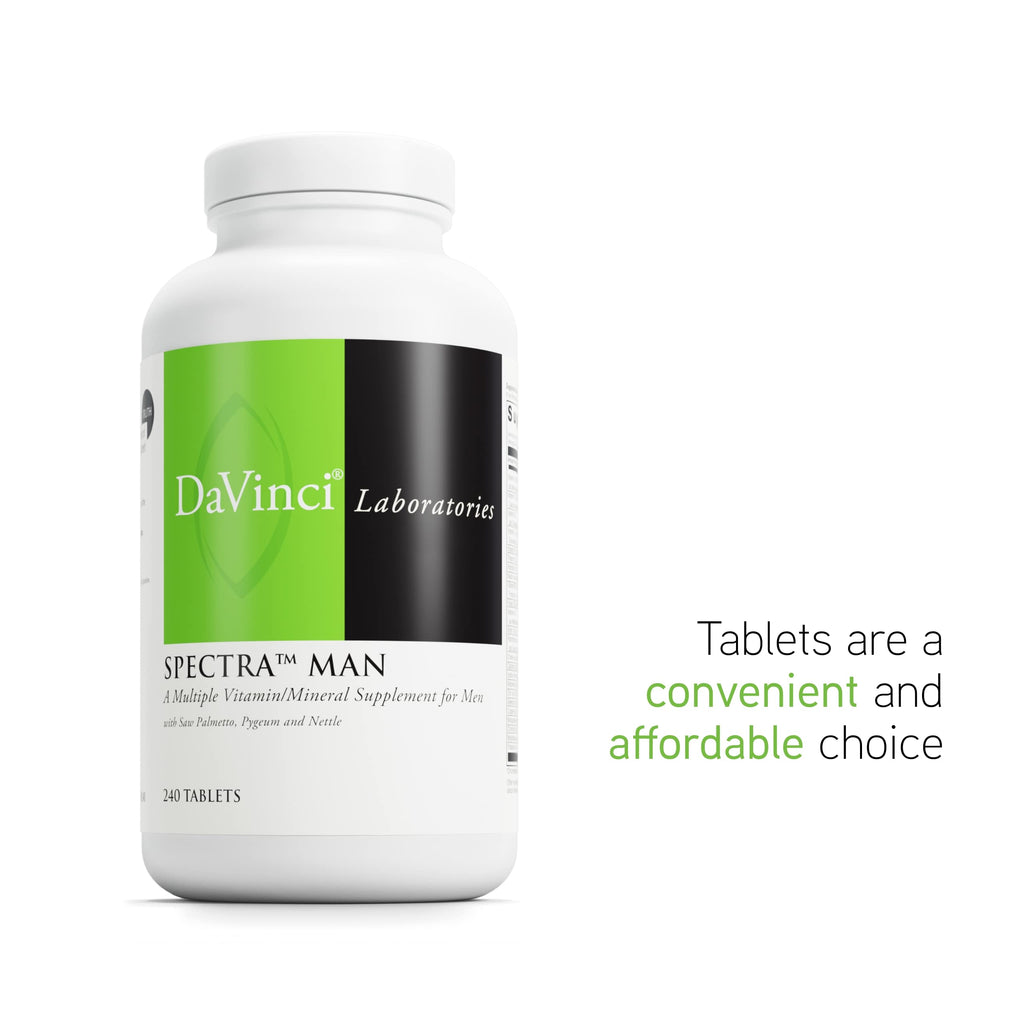 DAVINCI Labs Spectra Man - Immune Support & Men's Health Dietary Supplement, 240 Tablets