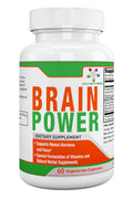 Spectra Vitamins Brain Power – Focus, Memory & Alertness Nootropics | Ginkgo Biloba & Gotu Kola | 60 Capsules