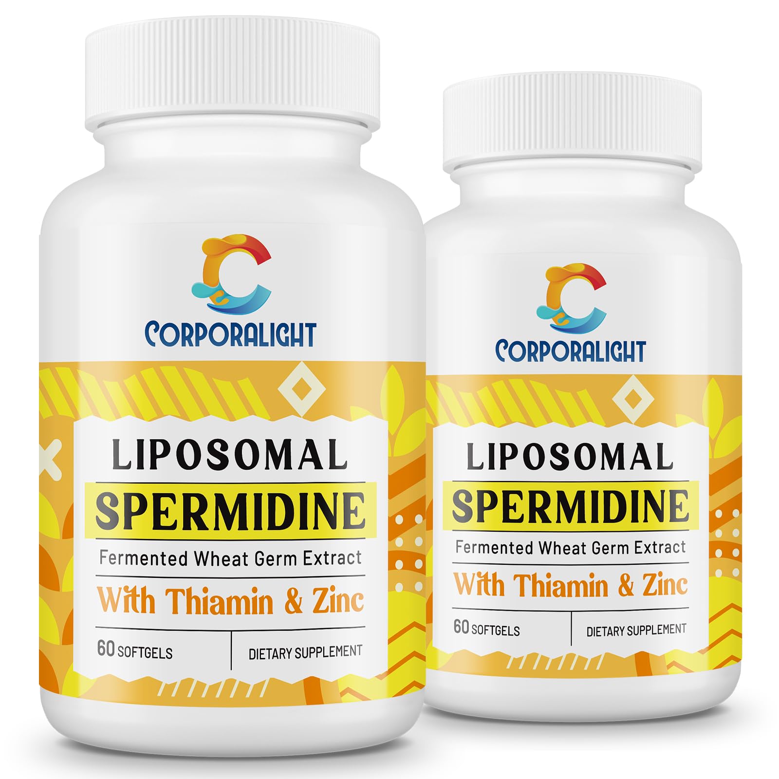 30mg Spermidine – Longevity, High Absorption Liposomal, 120 Softgels