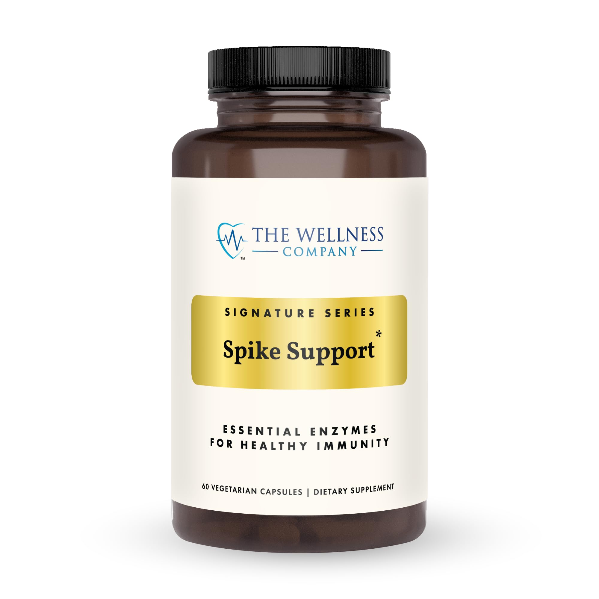 The Wellness Company Spike Support | Nattokinase, Dandelion Root & Black Sativa – 60ct