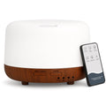 SPLITSKY 300ML Essential Oil Diffuser | Quiet 8H Run, 7-Color LED, Remote
