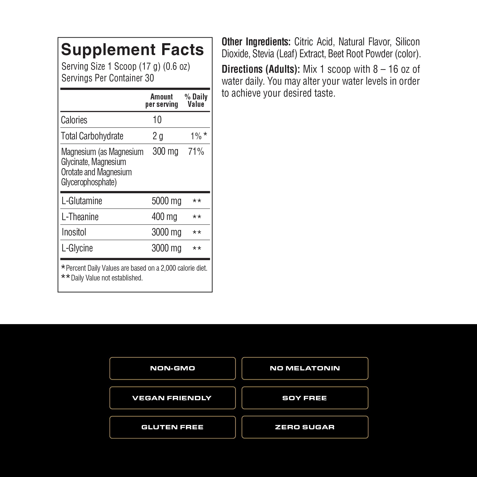 Spoken Nutrition Sleep Builder – Melatonin-Free Sleep Powder, 3 Magnesium Forms, Cherry Flavor, 30 Servings