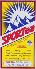 SPORTea Iced – Natural Decaf Energy Drink with Green & Black Tea, Vitamins & Electrolytes