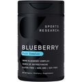Sports Research Blueberry Capsules – Organic Blueberries with Organic Extra Virgin Olive Oil, Non-GMO & Gluten Free, 60 Liquid Softgels