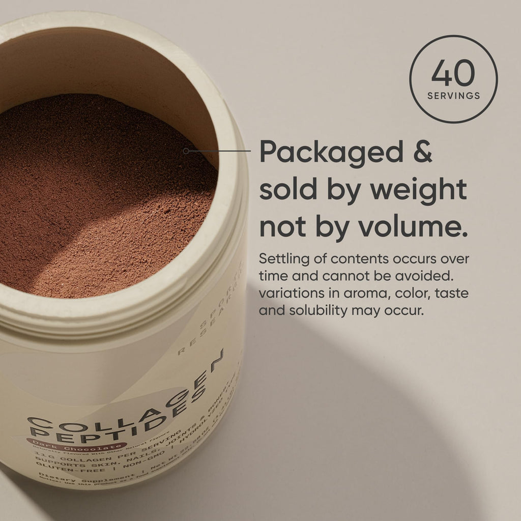 Sports Research Collagen Peptides – Hydrolyzed Type I & III, Skin & Joints