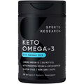 Keto Omega Fish Oil with Wild Salmon & Krill | 1200mg EPA/DHA - 120 Softgels