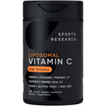 Sports Research High Potency Liposomal Vitamin C 1000 mg – Vegan, Non-GMO, Gluten Free | 180 Veggie Capsules