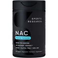 Sports Research N-Acetyl L-Cysteine (NAC) 600mg – 90 Veggie Capsules – Vegan, Non-GMO, Gluten Free | Lemon Aroma