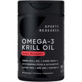 Sports Research Omega-3 Krill Oil 1000mg Double Strength – MSC Certified
