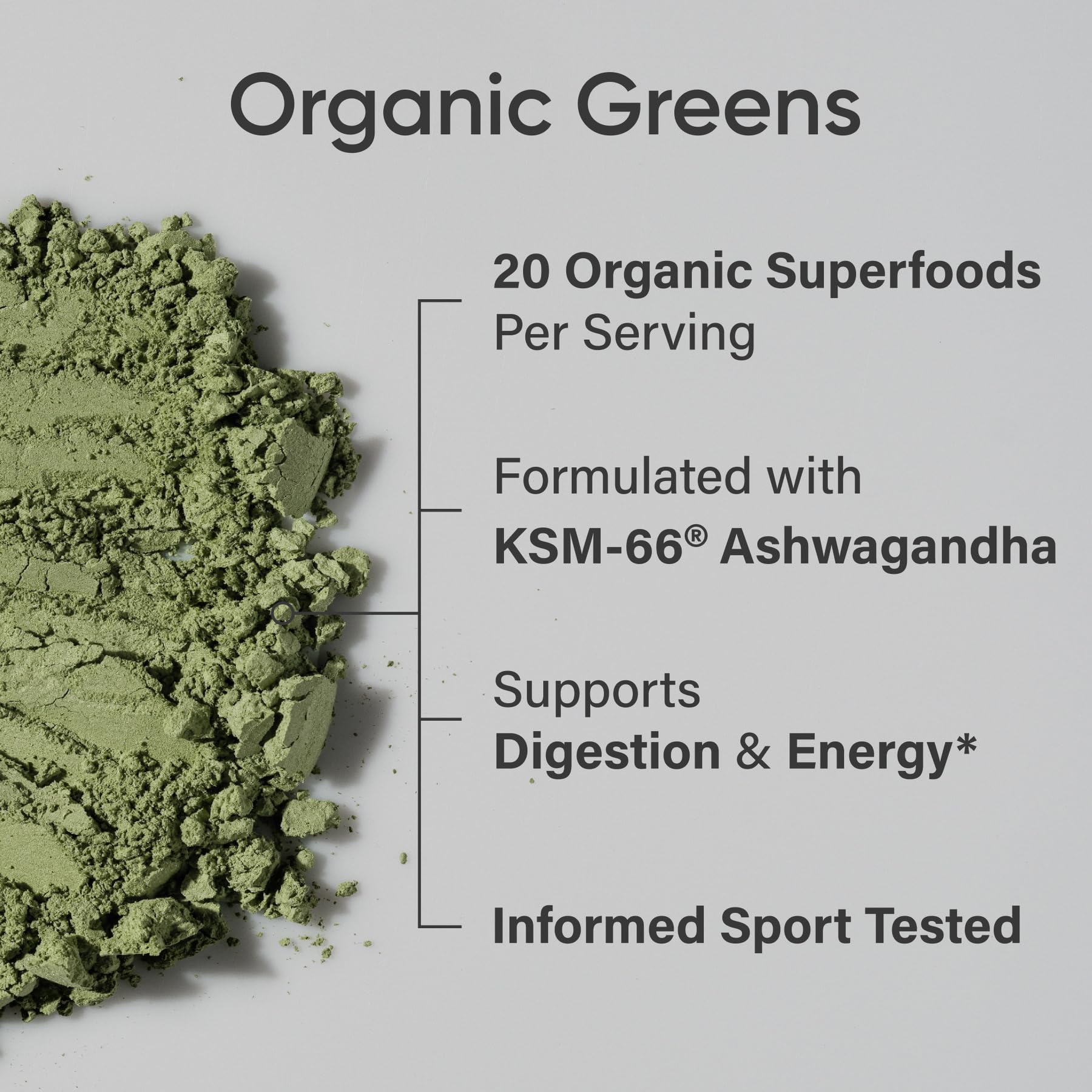 Sports Research Organic Pineapple Coconut Greens – Digestive Health, Natural Energy & Mood Support*, 20 Servings